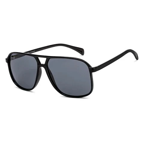 Vincent Chase Polarized Demi Rectangle Sunglasses – Wide